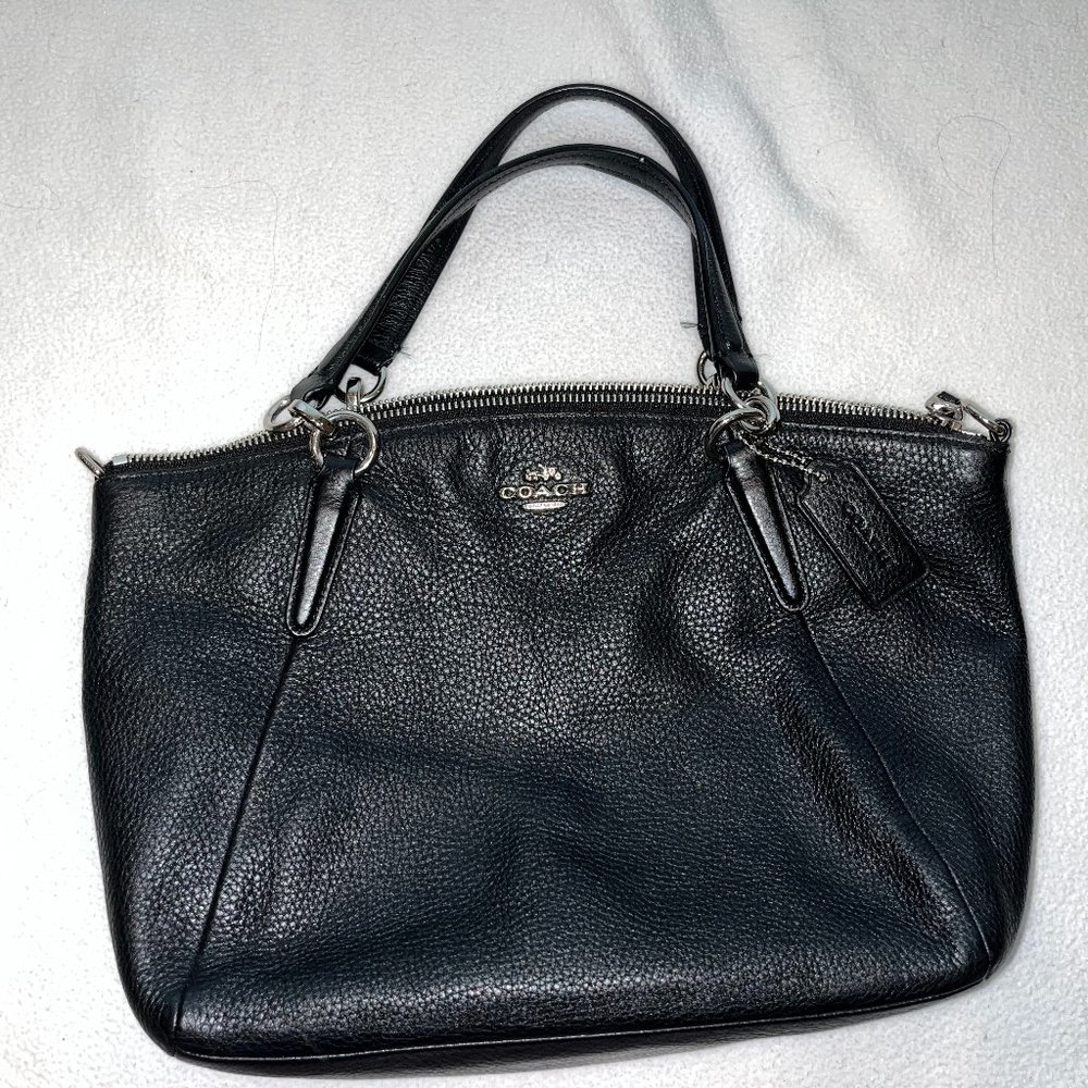 Black Coach Shoulder Bag